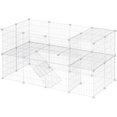 thumbnail image 3 of SONGMICS Enclos pour Animaux, Villa Premium en Fil Métallique pour Cochons d'Inde, Lapins, Chiots, 3 of 8