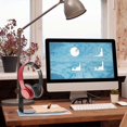 thumbnail image 4 of 1Pc Creative Display Shelf Headset Shelf Durable Desktop Headset Rack (Black), 4 of 4