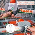 thumbnail image 5 of tiradores de carrito de compras de acero inoxidable, ficha de carrito de compras extraíble como llavero, accesorio de llave de ficha de carrito de compras, 5 of 5