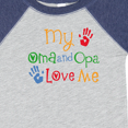 thumbnail image 4 of Inktastic Oma and Opa Love Me Grandchild Boys or Girls Baby Bodysuit, 4 of 5