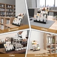 thumbnail image 4 of Book Display Rack, 6 Tier Wire Countertop Rack, Tabletop Magazine Display Racks, Wide Wire Magazine Rack, Comic Book, Book Signing Rack,for Library Classroom Picture Literature Brochure, 4 of 9