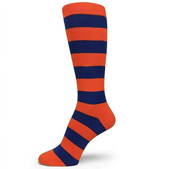 Spotlight Hosiery shades of ORANGE Men Groomsmen Dress Socks (Coral, Peach, Apricot)