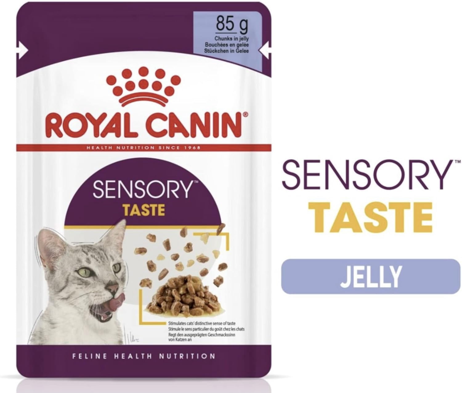 Royal Canin Sensory Taste Dog Wet Food 12x85g Jelly