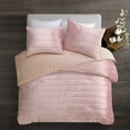 thumbnail image 2 of Grace Living Rosabella 3pc King/California King Comforter Set, Blush, 2 of 6