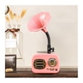 thumbnail image 1 of Bluetooth Speaker Retro Wood Portable Box Wireless Mini speaker Outdoor for Sound System TF FM Radio Music MP3 Subwoofer ,High Sound, 1 of 7