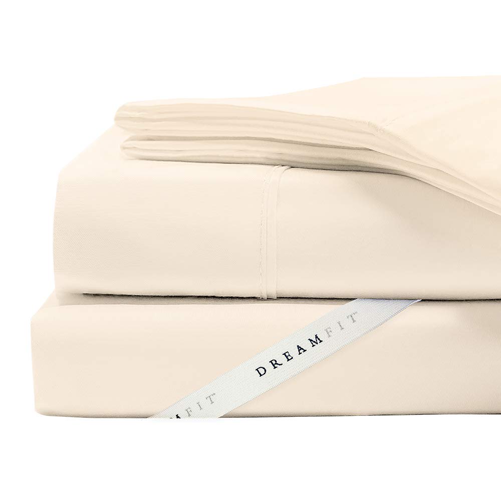 Degree 4 Dreamfit 100 Egyptian Cotton Sheets Set Champagne Split