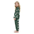 thumbnail image 4 of Fluffy Pajamas Set Fuzzy Winter Warm Pj Sets Pullover Tops and Long Pants Snowmen and Candy Canes Pattern Medium, 4 of 8