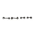 thumbnail image 2 of OE # K90124*2+K9545*2 Front Rear Left Right Suspension Kit Sway Bar End Links 4PCS Fits select: 2001-2002 TOYOTA COROLLA CE/LE/S, 1998-2000 TOYOTA COROLLA VE/CE/LE, 2 of 7