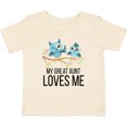 thumbnail image 3 of Inktastic Owls My Great Aunt Loves Me Boys or Girls Baby T-Shirt, 3 of 5