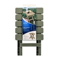 Camco Adirondack Outdoor Camping Small Plastic Folding Side Table, Sage