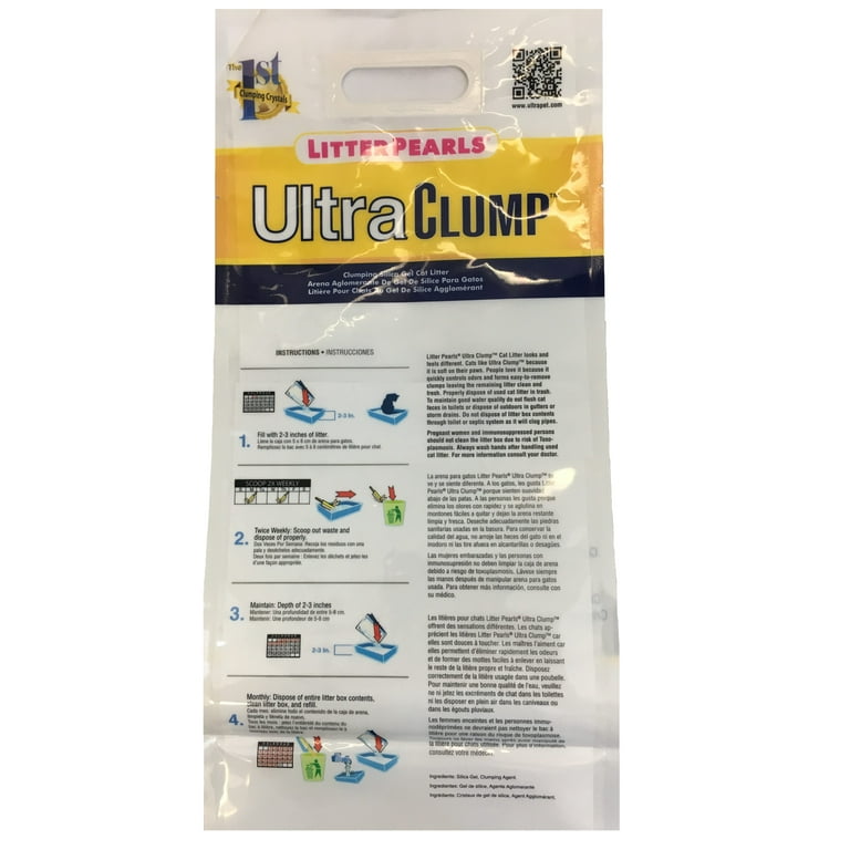 Litter Pearls Ultra Clump Unscented Crystal Clumping Cat, 40 OFF