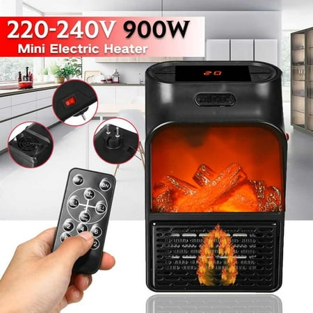 

900W Portable Electric Mini Fan Heater Desktop Household Wall Handy Heating Stove Radiator Warmer Machine for Winter