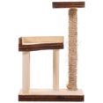 thumbnail image 1 of WHAMVOX 1Pcs Mini House Cat Tree Model for Dollhouse and Playtime in As Shown Color, 1 of 4