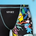 thumbnail image 5 of WUANDIXFA Boys' Swim Jammers Competitive Swimming Team Suit Stretchy Quick Drying Youth Kids Athletic Swimming Shorts (Multicolour, 9-10 Years), 5 of 7
