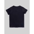 thumbnail image 2 of Camiseta de algodón de verano para niños: camiseta gráfica de carreras callejeras con cuello redondo y estampado New York 23, top informal de punto con ligera elasticidad, corte regular, manga corta, 2 of 6