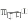 thumbnail image 2 of DUOSONG Gray Metal 1-Piece Furniture Primary Living Space Tables, 2 of 5
