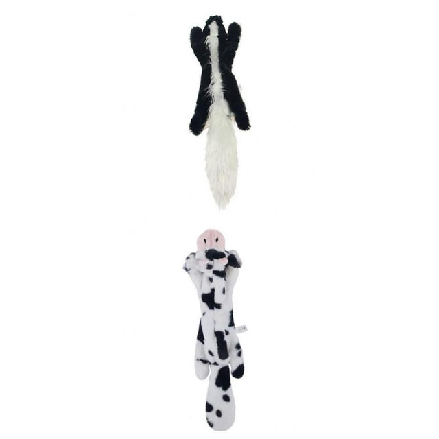 Juguetes de peluche Yinane 2 Uds para perros grandes Chirrido divertido