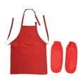 thumbnail image 1 of 2pcs children's aprons with sleeves and painted aprons, 1 of 5
