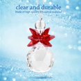 thumbnail image 5 of K9 Crystal Ball Pendant Transparent Prism Octagonal Pendant Beads Wedding Decoration Christmas Decoration,Red, 5 of 5