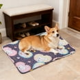thumbnail image 3 of Extra Large Reversible Pet Mat for Crate Sofa and Bed with Carrying Handle Durable Training Pad for Dogs Indoor Outdoor Use Washable Blanket, 3 of 4