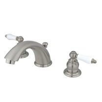 Kingston Brass KB968PL Magellan Widespread Bathroom Faucet, Brushed Nickel
