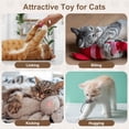 thumbnail image 7 of Uxcell Bite Resistant Catnip Playing, Durable and Interesting, Simulated Fish Cat Teeth Chew Playing Catnip Filled (Orange Blue, 2 Pcs), Intended for Bedroom / Balcony (23 x 3.8cm), 7 of 7