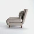 thumbnail image 4 of A&D Home Tustin Polyester Convertible Futon Chair, Beige, 4 of 10