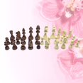 thumbnail image 4 of HLONK 32pcs Wooden Chess Pieces for International Chess Board Replacement Accessories 2.5 Inches, 4 of 5