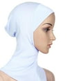 thumbnail image 3 of Suave elástico musulmán interior Hijab gorras sombreros islámicos cubierta completa sombrero Underscarf Zulema Hijab musulmán de algodón para mujer, 3 of 7