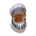 thumbnail image 2 of Soporte para taladro de dentadura artesanal Scienceny TPR blanco, 2 of 6
