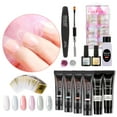 thumbnail image 3 of Ensemble d'Ongles en Polygel Sécuritaire Ongles Professionnels Bulider Gel Tout-en-un Trousse d'Outils de Lime de Manucure, 3 of 9