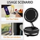 thumbnail image 3 of Magnetic Vacuum Car Phone Holder 360 Degree Rotation Foldable Car Phone Mount for All Phones, 3 of 5