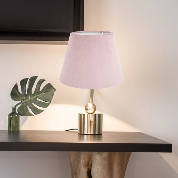HAMPPLIES Lampshade White Table Lamp Fabric Shade 1Pack 10X10X7In