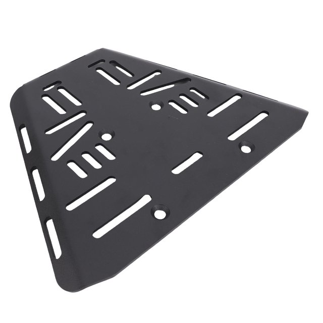 Placa Inferior De La Caja Trasera, Placa De Montaje De La Caja Superior De La Motocicleta Acero Al Carbono Con Soporte De Carga Fuerte Para Motocicleta