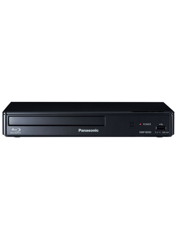 Panasonic Blu Ray DVD Player with Full HD Picture Quality and Hi-Res Dolby Digital Sound DMP-BD90P-K