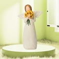 thumbnail image 4 of thovorrnl Angels Figurines, Guardian Angel Statue Holding Sunflowers, Sunflower Gifts for Women, 4 of 9