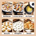 thumbnail image 5 of Circular Baking Paper For Air Fryer, 18cm, 100 Sheets, Non-stick Silicone Oil Paper, 5 of 5