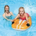 thumbnail image 4 of ParentSea Swimming Ring Inflatable Floating Row Floating Bed Drifting on The Water Lnflatable Loungers Mounts Swimming Mattress Pool(Color:A), 4 of 5