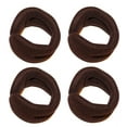 thumbnail image 3 of Brown Magic Hair Bun Maker - 4 Large Foam Sponge Buns Shaper Accessories, 3 of 9