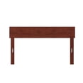 thumbnail image 3 of Pemberly Row Solid Wood Full Size Contemporary Headboard in Walnut, 3 of 5