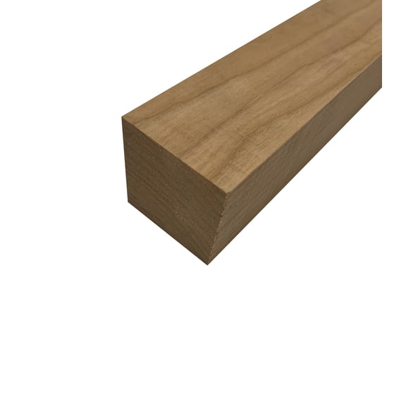 Cherry Turning Wood Blanks 1" x 1" x 6" (1 Piece) - Enhance Your Woodworking Skills with Exquisite Wood Turning Blanks