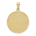 thumbnail image 4 of 14K Gold Enamel Beach Scene on Round Disc Charm, 4 of 4