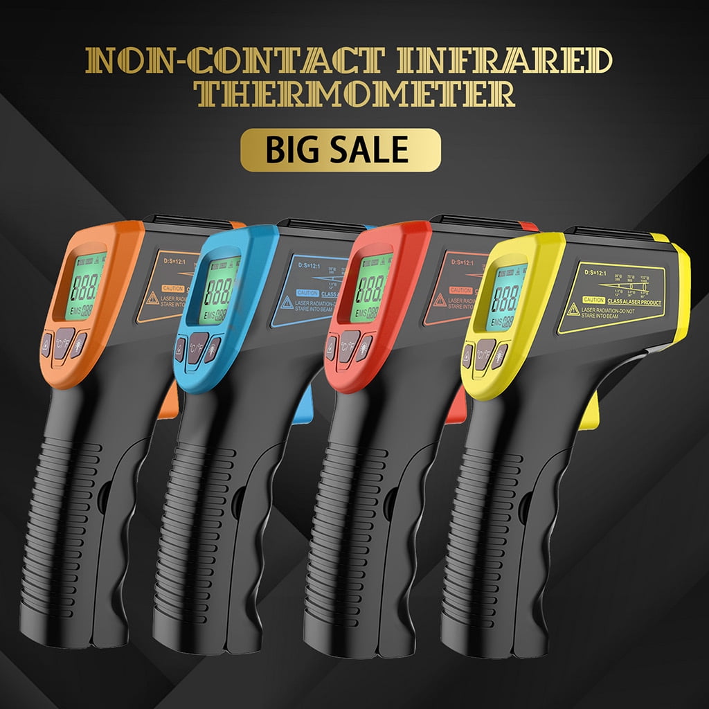 Digital Infrared Thermometer Gun Non Contact Laser Temperature Gun -58~1112