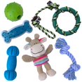 thumbnail image 1 of Chew Toys Rocket & Rex, paquete de 6 unidades para perros pequeños y medianos, 1 of 9