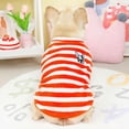 thumbnail image 2 of Suéter para Perro Ropa para Perros Suéter de Lana para Perros Suéter de Lana cálido para Invierno Pijamas de Flores Suéter de Lana (Naranja), 2 of 7