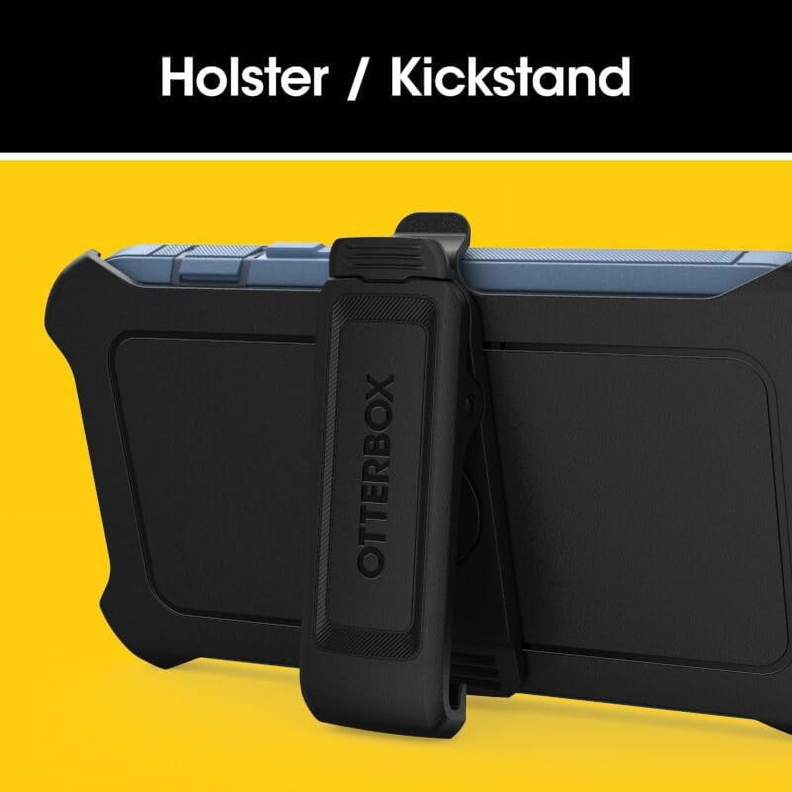 OtterBox iPhone 16e (Only) - Defender Series Pro Case - Baby Blue Jeans (Blue) - Screenless - Rugged & Durable - with Port Protection - Holster Clip Includes