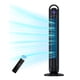 thumbnail image 1 of Ventilador de torre con control remoto, ventilador oscilante G-Ocean de 45 pulgadas, ventiladores sin aspas con temporizador de 24 horas, 3 velocidades, 3 modos, pantalla LED, ventilador de piso de pi, 1 of 5