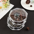 thumbnail image 5 of Octagon Jewelry Box 4x4x1.2 inch Plastic Acrylic Jewelry Display Case Transparent Bracelet Box Octagonal Clear Jewelry Organizer, 5 of 5