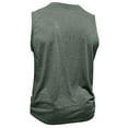 thumbnail image 5 of Men's Casual Sleeveless Henley Tank Top Summer Lightweight Breathable Button-Down Muscle Vest, 5 of 5