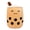 Brown B, variant on 35cm Bubble Tea Cup Stuffed Plush Pillow, 2 Styles Strawberry Milk & Classic Milk Tea Soft Boba Drink Plush Toy, Kawaii Squishy Comfort Cushion Gift for Girls Bedroom Decor Birthday Holiday Present